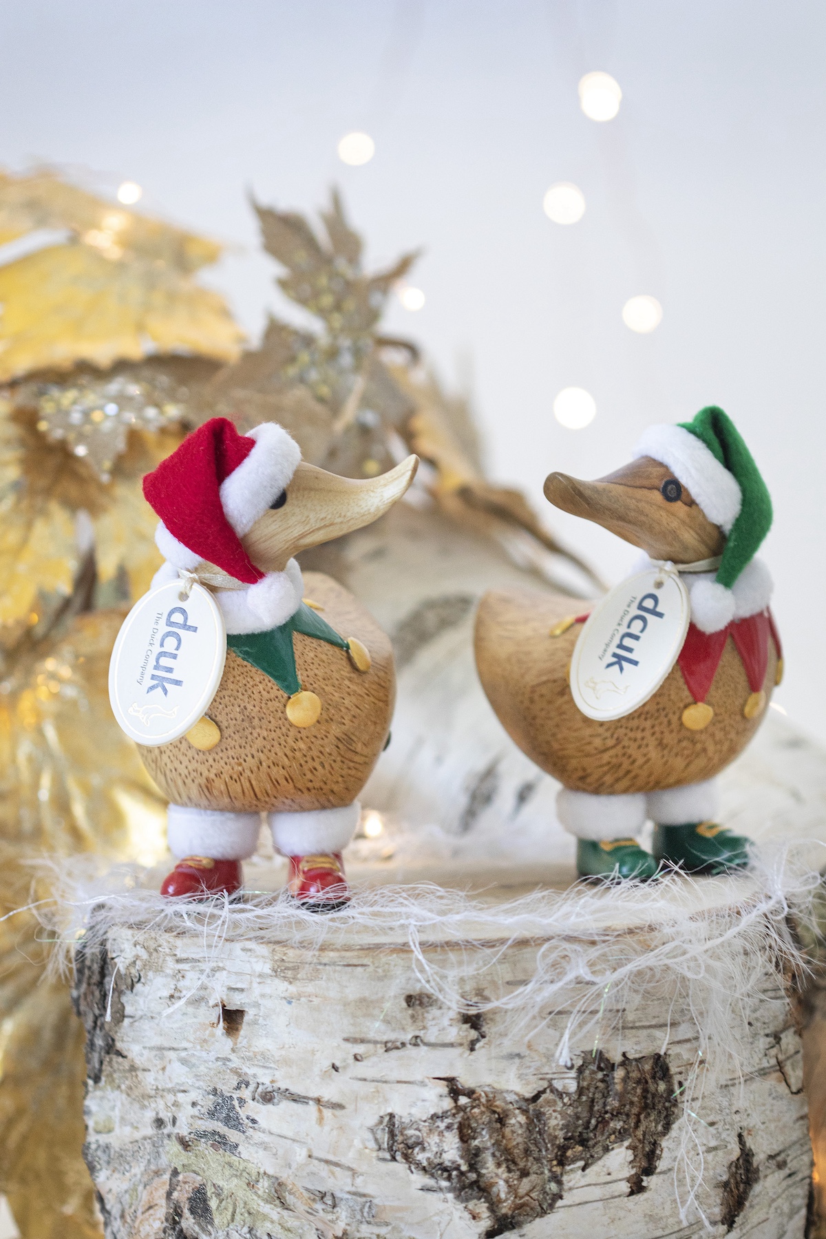 DCUK Traditional Christmas Elf Ducky - Choice of Colour